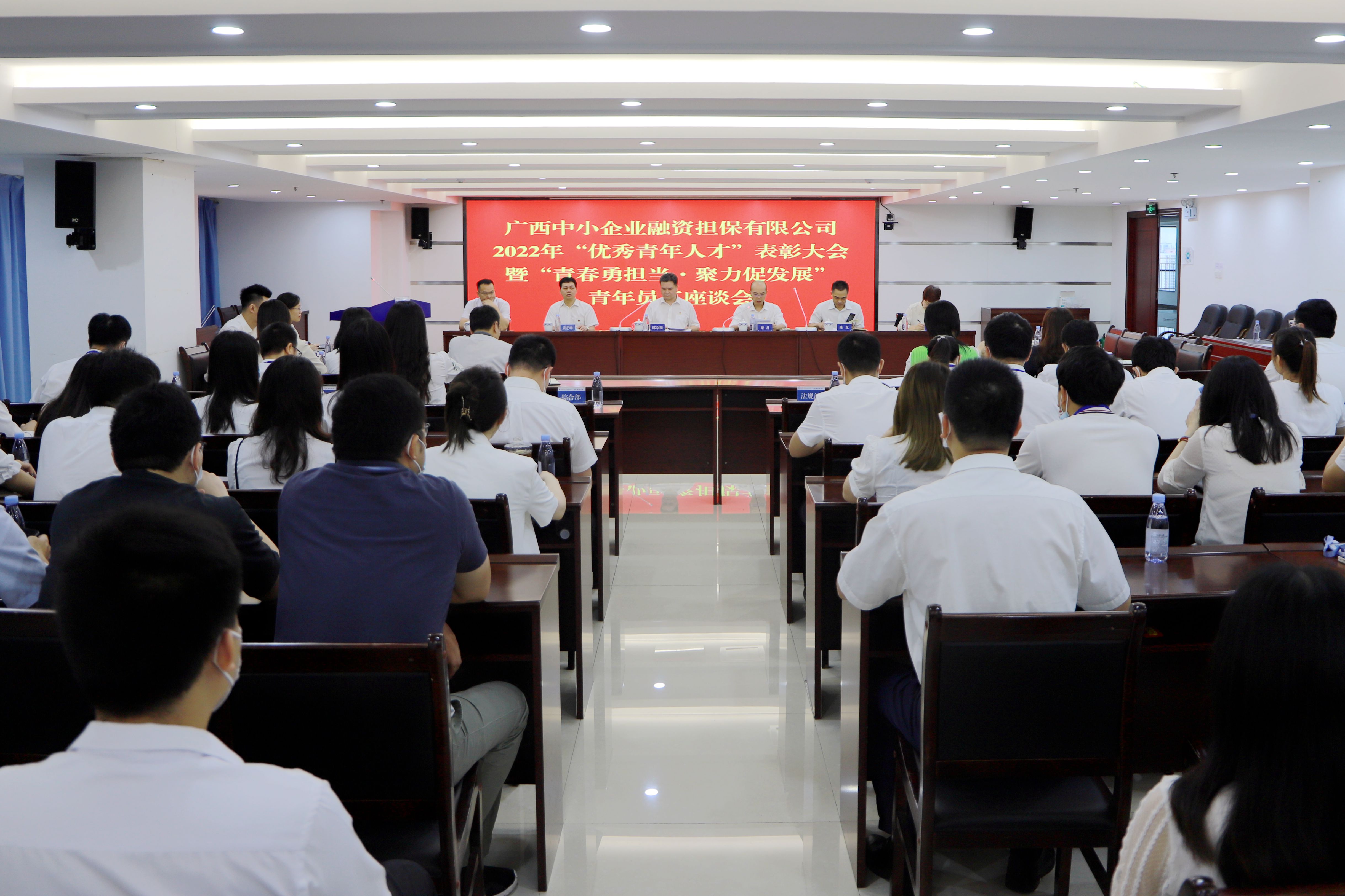 黨委書記講專題黨課，熱議建團百年有我！中小擔(dān)保召開“優(yōu)秀青年人才”表彰大會暨“青春勇?lián)?dāng) 聚力促發(fā)展”青年員工座談會